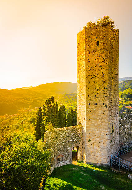 Panorama di Serravalle Pistoiese sulla Valdinievole